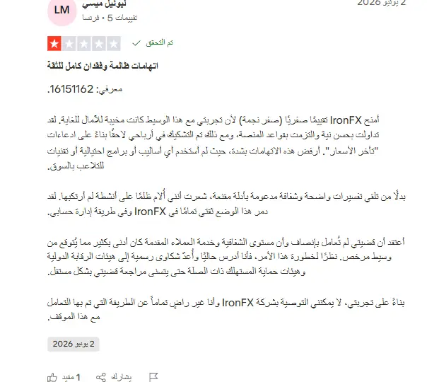 آراء حول آيرون إف إكس