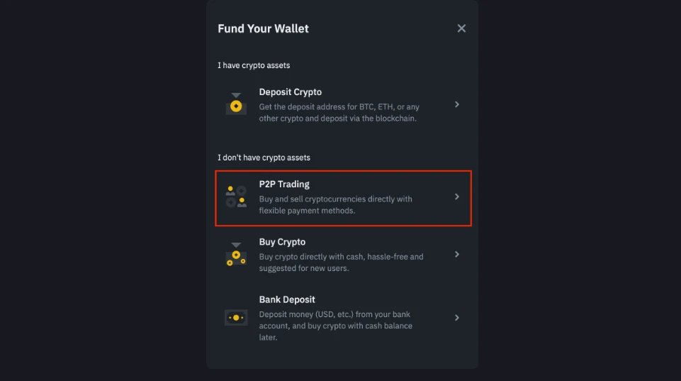 إيداع الأموال