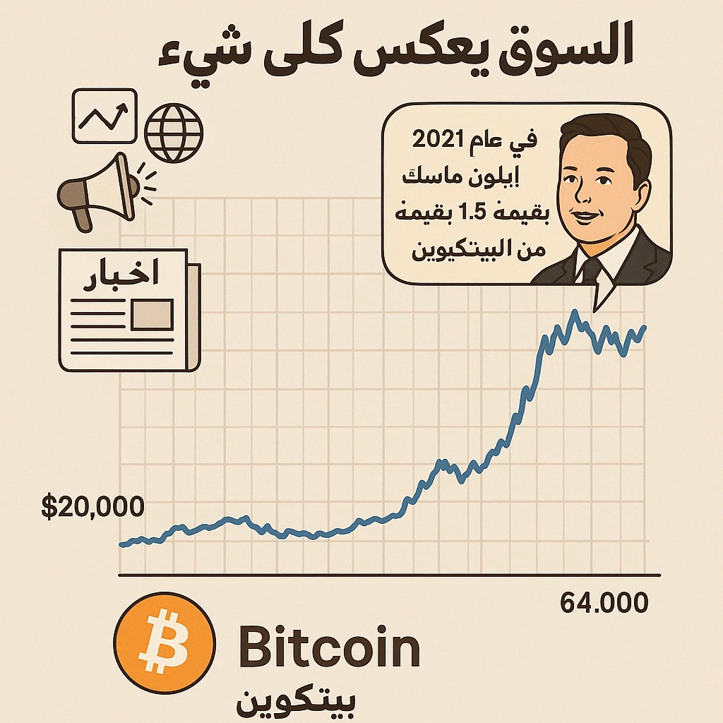 السوق يعكس كل شئ