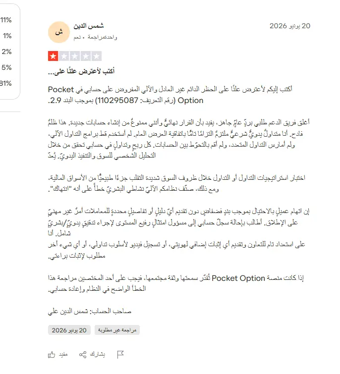 بوكيت اوبشن تراست بايلوت 2