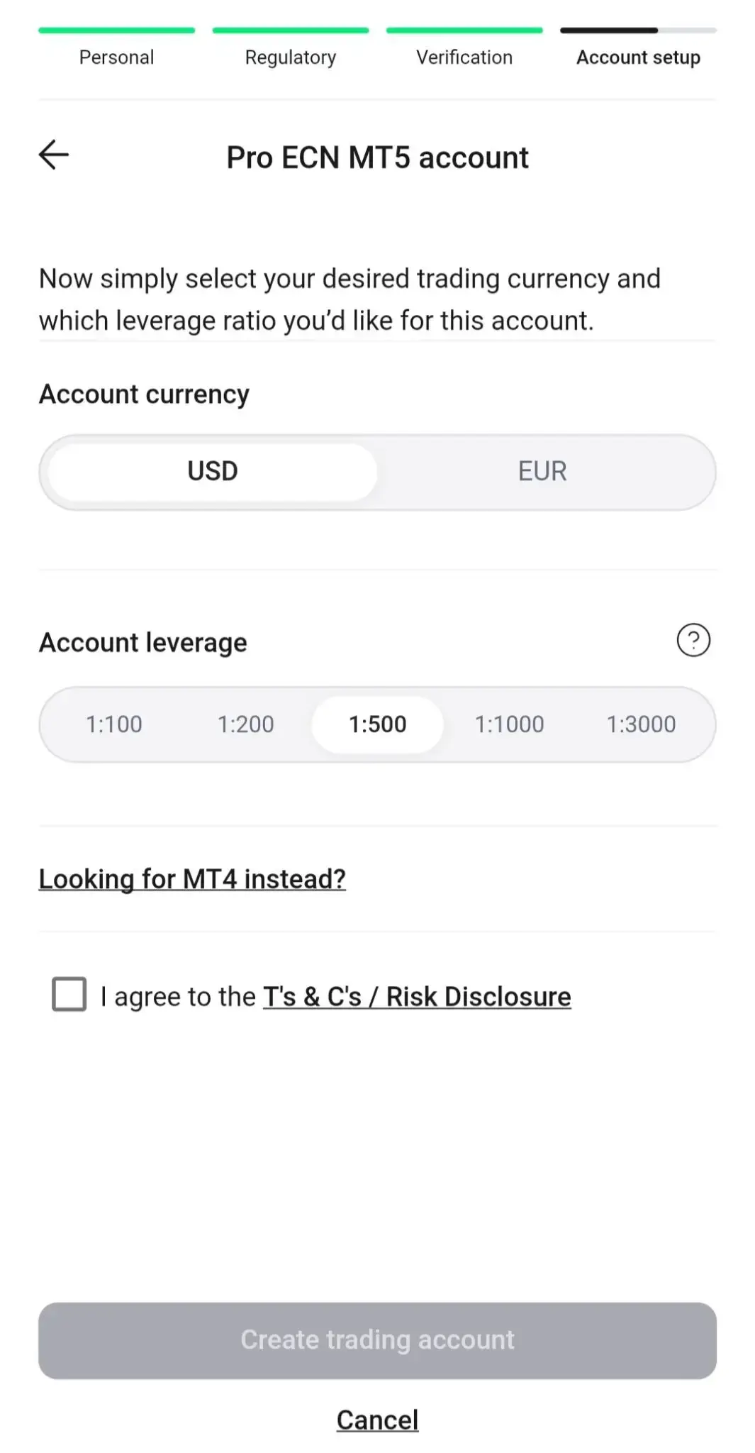 حسابات التداول المقدمة من شركة Alpari