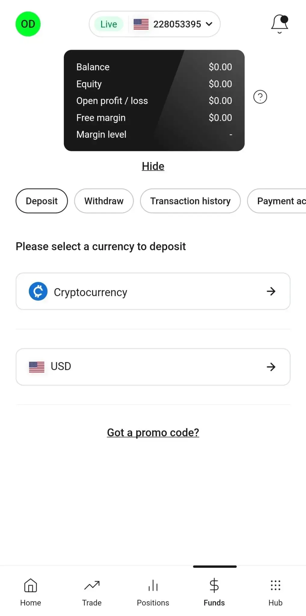 خيارات السحب والإيداع لدى شركة ألباري