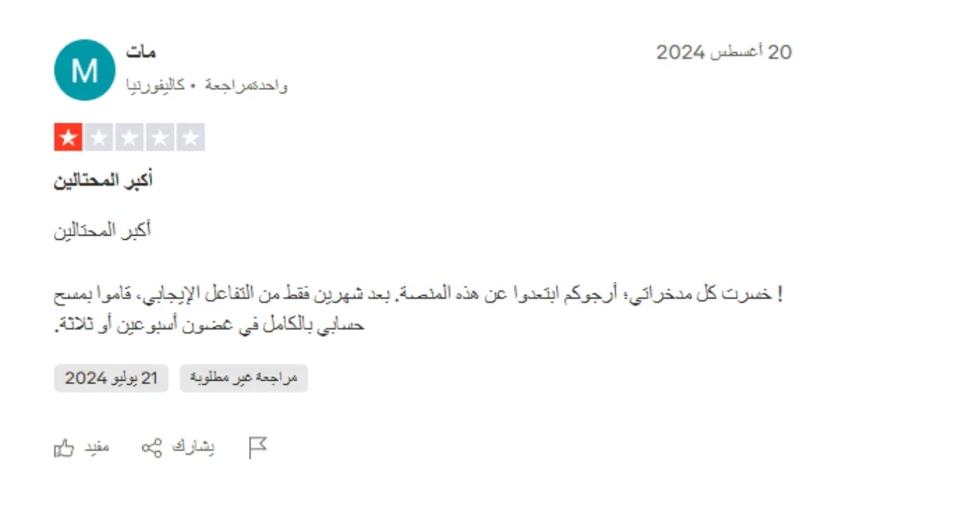 تجارب المتداولين الحقيقيين مع Finq