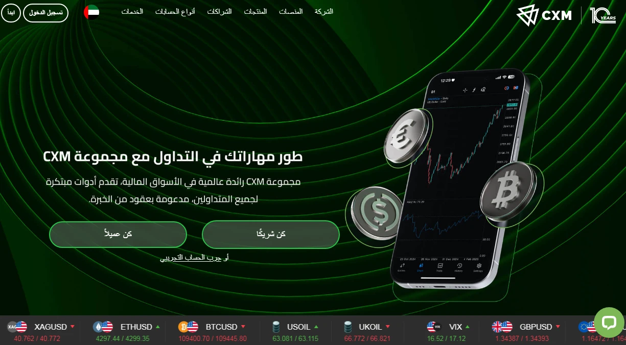 تقييم شركة CXM