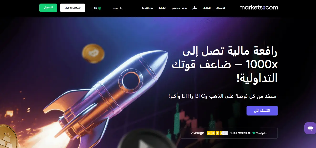 شركة ماركتس دوت كوم Markets.com