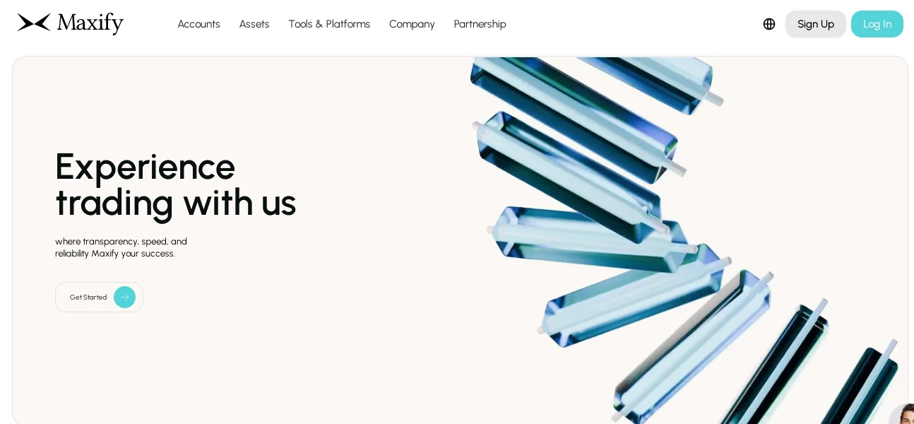 موقع شركة ماكسيفاي إف إكس Maxify Fx