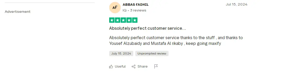 ماذا يقول المتداولون عن شركة MaxifyFX؟