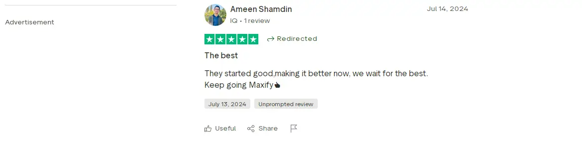 ماذا يقول المتداولون عن شركة MaxifyFX؟