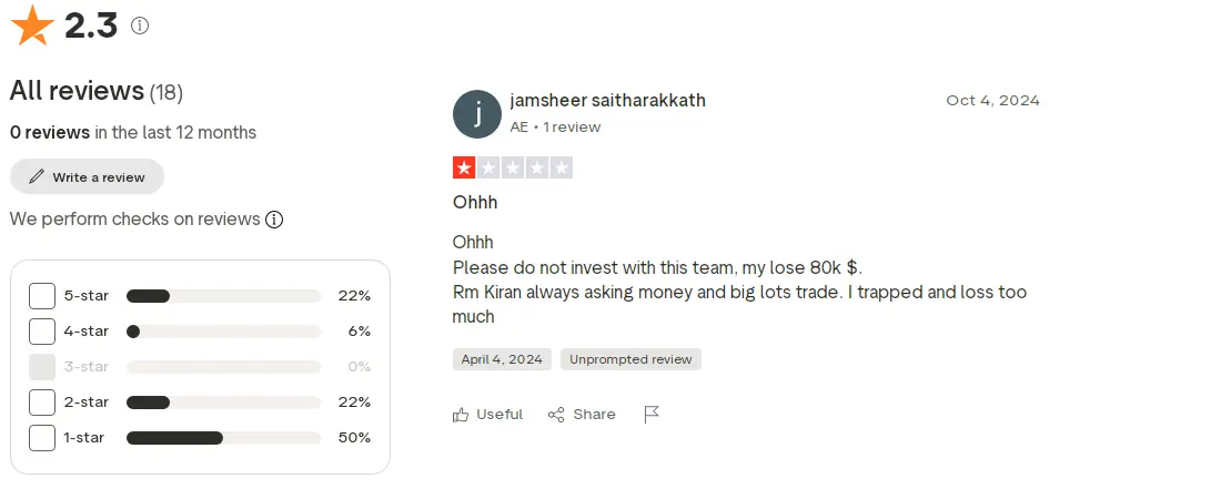 تعليقات العملاء حول شركة Noor Capital